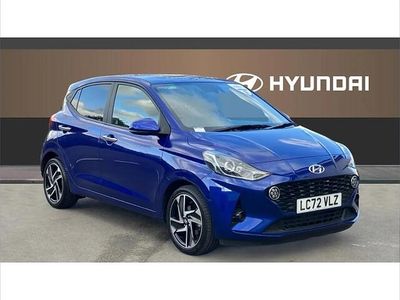 Used Hyundai i10 Premium 67 HP (49 kW) 2023 Blue Hatchback