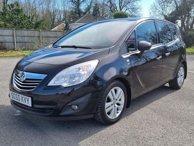 Used Vauxhall Meriva 140 HP (102 kW) 2011 Black MPV