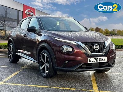 Red Used 2020 Nissan Juke Tekna SUV | £12,780 (Fair price)