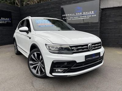 Used VW Tiguan R-line 150 HP (110 kW) 2017 White SUV