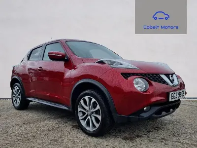 Used Nissan Juke Tekna 117 HP (86 kW) 2017 Red SUV