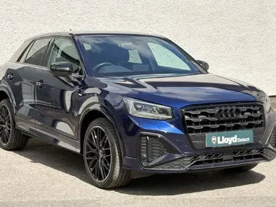 Used Audi Q2 Black Edition 150 HP (110 kW) 2023 Blue SUV