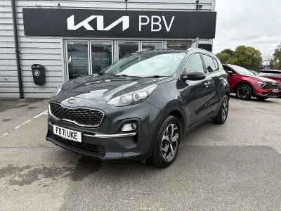 Used Kia Sportage 136 HP (100 kW) 2022 Grey SUV