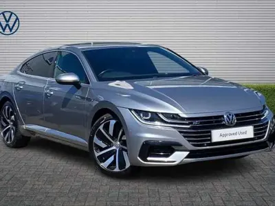 Begagnad VW Arteon R-line 150 HK (110 kW) 2018 Silver Halvkombi