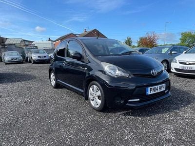Black Used 2014 Toyota Aygo Style Hatchback | £2,495 (Good price)