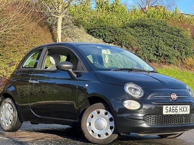 Black Used 2016 Fiat 500 Pop Hatchback | £3,595 (Good price)