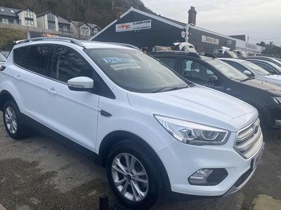 Used Ford Kuga Titanium 120 HP (88 kW) 2018 White SUV