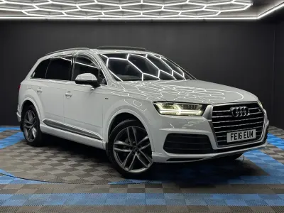 Used Audi Q7 S-Line 2016 White SUV