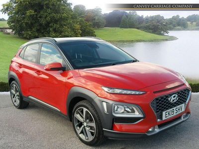 Used Hyundai Kona Premium 120 HP (88 kW) 2019 Orange SUV