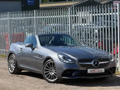 Used Mercedes SLC180 AMG line 2017 Grey Cabriolet