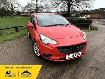 Used Vauxhall Corsa Excite 90 HP (66 kW) 2015 Red Hatchback