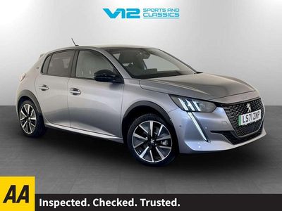 Used Peugeot e-208 GT 100 kW (136 HP) 2021 Grey Hatchback