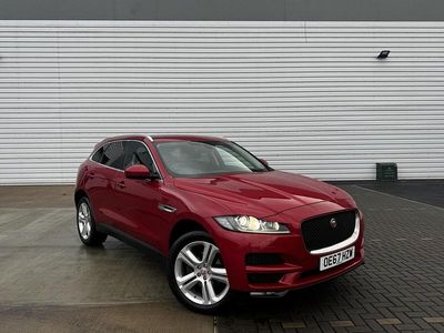 Used Jaguar F-Pace Portfolio 180 HP (132 kW) 2017 Red SUV