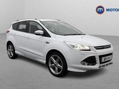 White Used 2016 Ford Kuga Titanium X SUV | £12,599 (Expensive)