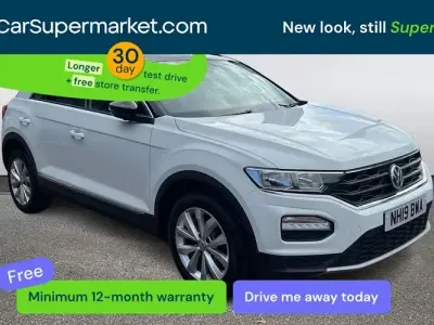 Usado VW T-Roc Design 116 HP (85 kW) 2019 Branco SUV
