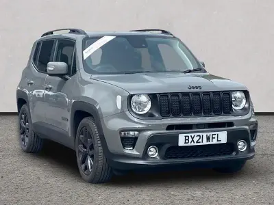 Begagnad Jeep Renegade Night Eagle 120 HK (88 kW) 2021 Grå SUV