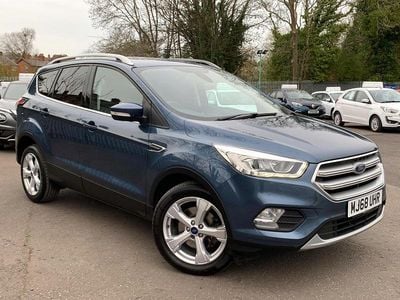 Used Ford Kuga Titanium 150 HP (110 kW) 2018 Blue SUV