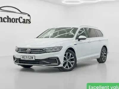 Used VW Passat GTE 218 HP (160 kW) 2022 White Estate