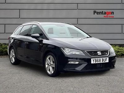 Used Seat Leon ST FR Sport 187 HP (137 kW) 2018 Black Estate