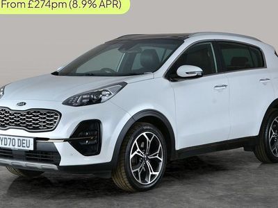 Used Kia Sportage GT-Line S 136 HP (100 kW) 2020 White SUV