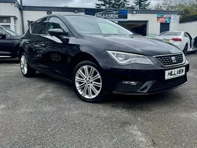 Used Seat Leon XCELLENCE 150 HP (110 kW) 2018 Black Hatchback