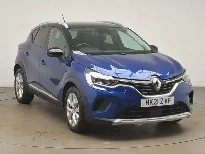 Used Renault Captur Iconic 130 HP (95 kW) 2021 Blue/black SUV