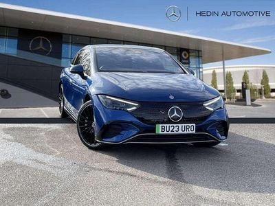 Used Mercedes EQE300 AMG Line Premium Plus 180 kW (245 HP) 2023 Blue Sedan