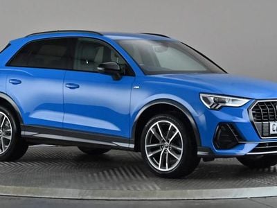 Blue Used 2022 Audi Q3 Black Edition SUV | £22,798 (Fair price)