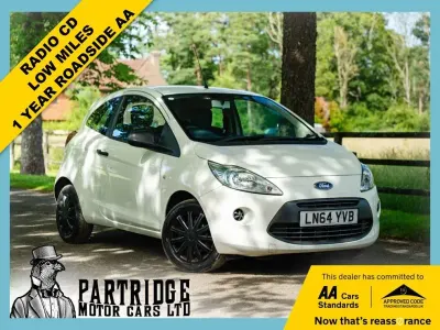 Used Ford Ka Studio 69 HP (50 kW) 2014 White Hatchback