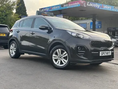 Used Kia Sportage 115 HP (84 kW) 2017 Black SUV