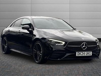 Begagnad Mercedes CLA180 AMG Line Premium Plus 136 HK (100 kW) 2024 Svart Sedan