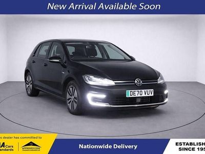 Used VW e-Golf 99 kW (135 HP) 2020 Black Hatchback