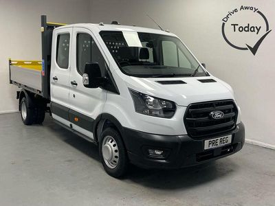 New Ford Transit S 130 HP (95 kW) 2025 White Cabriolet