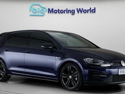 Blue Used 2019 VW Golf VII R-line Hatchback | £14,800 (Fair price)