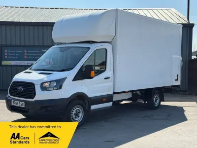 Used Ford Transit 130 HP (95 kW) 2018 White Cabriolet