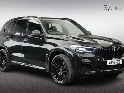 Used BMW X5 M Sport 340 HP (250 kW) 2021 Black SUV