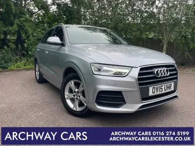 Used Audi Q3 Design 150 HP (110 kW) 2015 Silver SUV