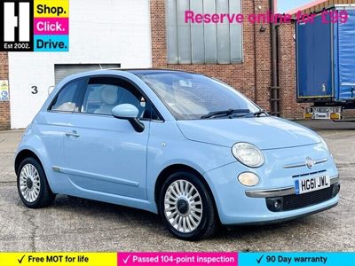 used Fiat 500 0.9 TwinAir Lounge 3dr