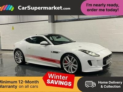 White Used 2016 Jaguar F-Type Supercharged Coupe | £26,197 (Fair price)