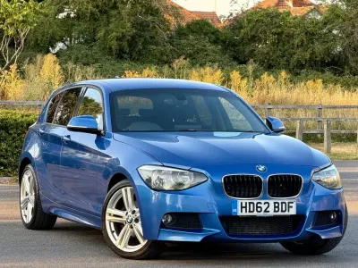 Used BMW 118 M Sport 2012 Blue Hatchback