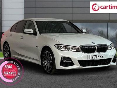 White Used 2021 BMW 330e M Sport Sedan | £22,527 (Fair price)