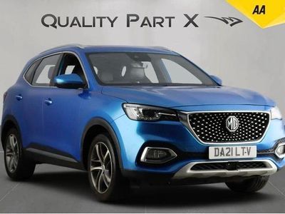 Blue Used 2021 MG HS Exclusive SUV | £11,799 (Fair price)