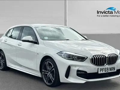 Used BMW 118 M Sport 140 HP (102 kW) 2020 White Hatchback