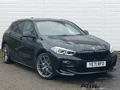 Used BMW 116 M Sport 116 HP (85 kW) 2021 Black Hatchback