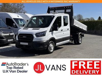 Used Ford Transit 130 HP (95 kW) 2022 White Cabriolet