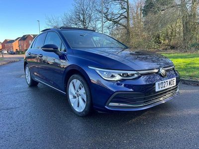 Used VW Golf VIII Style 150 HP (110 kW) 2023 Blue Hatchback