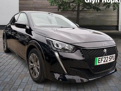Used Peugeot e-208 Allure Premium 100 kW (136 HP) 2022 Black Hatchback