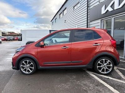 Used Kia Picanto X-Line 67 HP (49 kW) 2022 Orange Hatchback