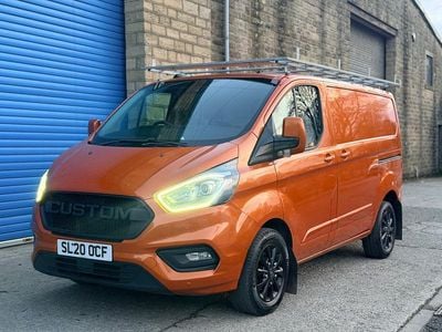 Usado Ford Transit Custom Limited 130 HP (95 kW) 2020 Laranja Van