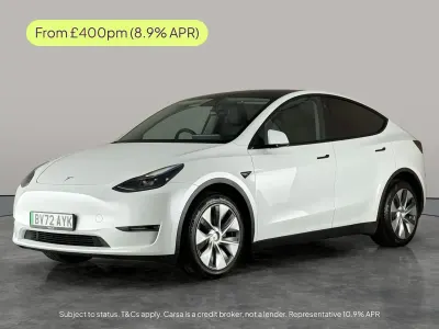 Used Tesla Model Y Long Range AWD 378 kW (514 HP) 2022 White SUV